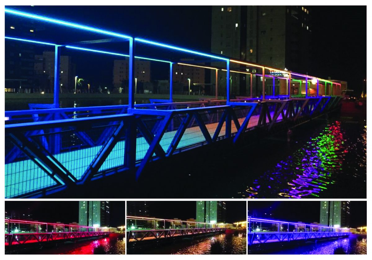 גשר האורות - פארק אשדוד